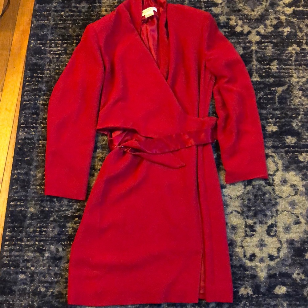 Vintage Jones New York red dress